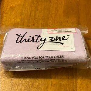 Thirty one lavender wallet